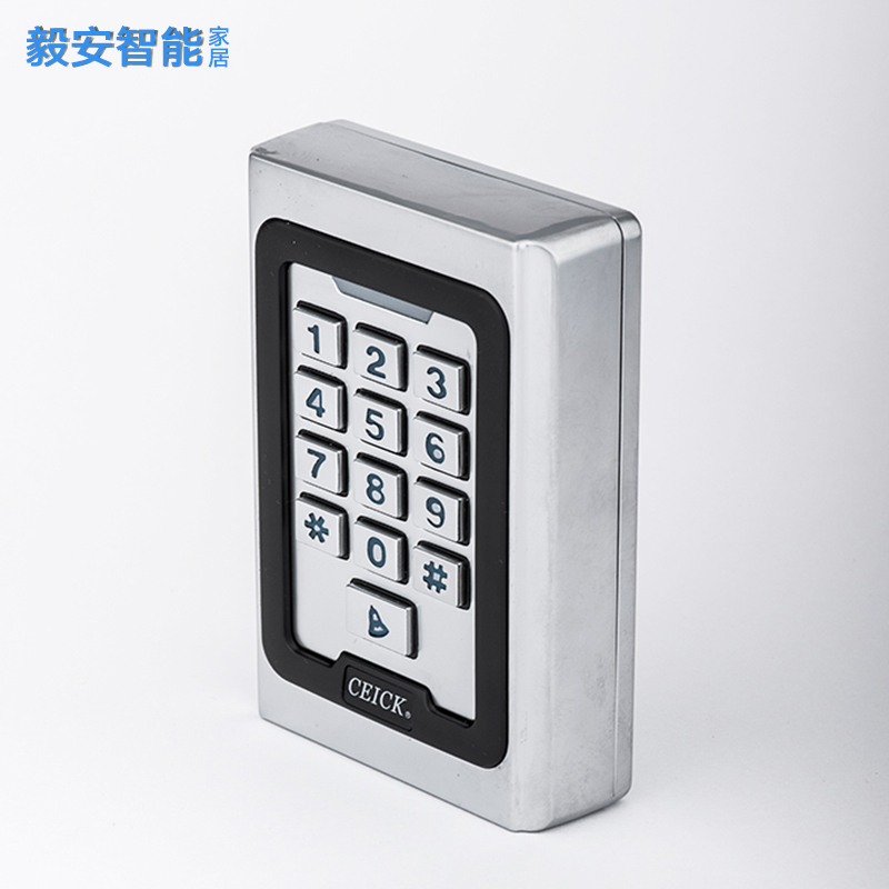 门禁系统一d体机ID刷卡ICS50防水玻璃门密码锁单门控制器开关面板