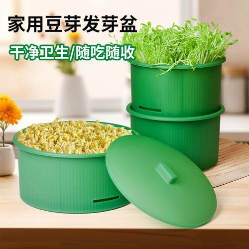 豆芽发芽盆水培蔬菜设备豌豆苗种植架无土栽培托家用芽苗菜育苗盘
