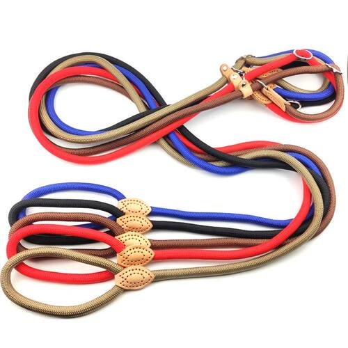 Adjustable Collar Harness Dog Leash Nylon Pet Lead Leash Dog