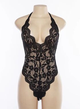 Sexy Bodysuit Woman Lingerie Babydoll Lace One-piece Bodysui