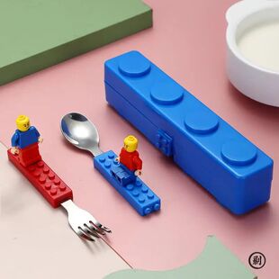 Creative Building Blocks High Cutlery Fun Portable Sta Value