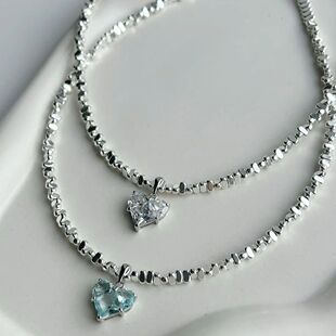 CCB Beads Chain Design Crystal Irregular With Exaggerated