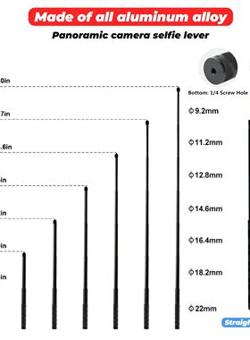 1.2m Ultra-Long Carbon Fiber Invisible Selfie Stick For Inst
