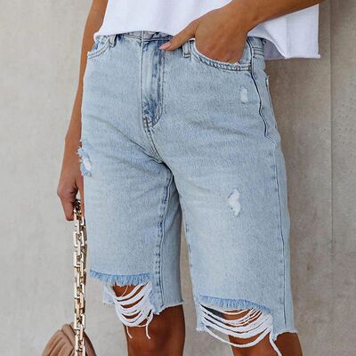 Ladies Shorts Women Casual Shorts Jeans Hole Leggings Women'