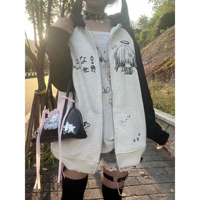 New Minimalist Harajuku Sweet Cool Sweatshirts Spring Autumn