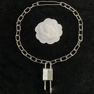 Chain Lock Explosive Fashion Men Exaggerated Necklace New