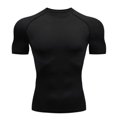 Men's T Shirt Outdoor Training Fitness Gym Jogging Running S