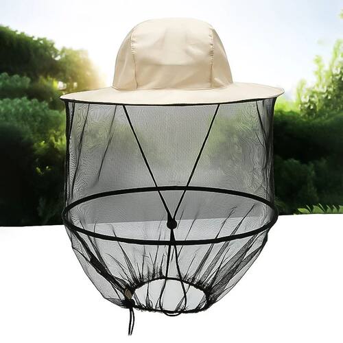 Unisex Anti Mosquito Insect Bucket Hat Summer Outdoor Jungle