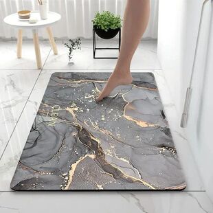 Diatomaceous Absorb Bathroom Soft Mat Super Floor Rugs Earth