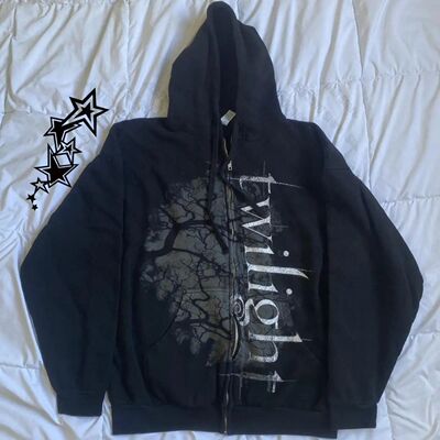 Clothing Female Graphic Sweatshirts Y2k Women's Sweatshirt W