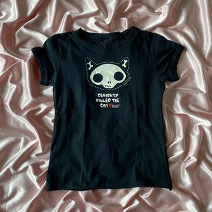 Crop Top Print Aesthetic Grap Letter Y2k Sexy Harajuku Women