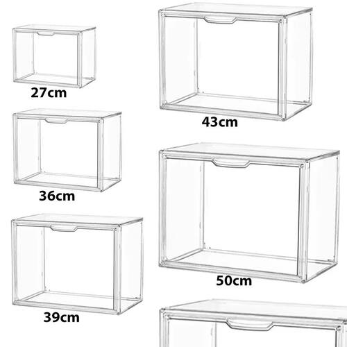 Multifunctional Foldable Storage Box Organizer for Figurines