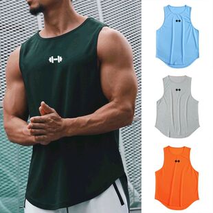 Fitness Quick Clothing Training Top Tank Gym Men Summer