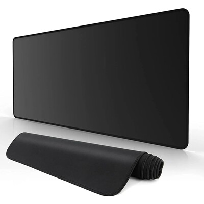 XXL Black Mouse Pad Gaming MousePad Large Mouse pad Gamer Ma