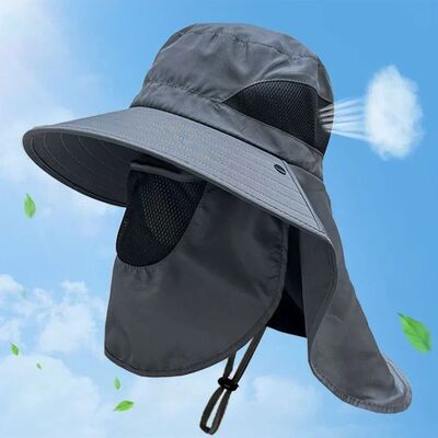 Summer Sun Hats UV Protection Outdoor Hunting Fishing Cap fo