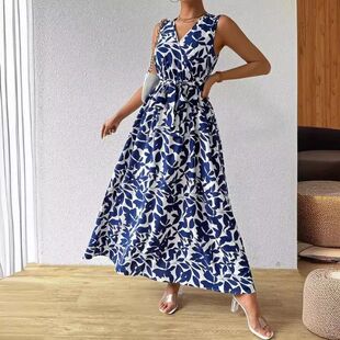 Casual Midi 2025 Fashion New Flower Dress Women Summer