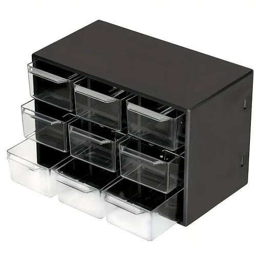 Dustproof Multi-Grid Desktop Drawer Organizer - Portable Sto