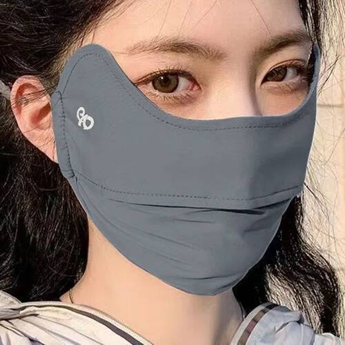 Sunscreen Face Scarf Thin Ice Silk Mask Summer Cover Veil Ey