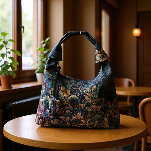 Shoulder Bag Adjustable Chinese Style Handbag Gambiered Cant