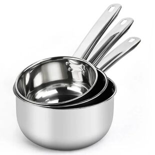 Stainless Steel Pan Pot Thickening Non-stick Suop Pan With H