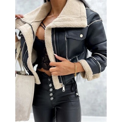 2026 Fashion Women Jackets Autumn Winter Coats Gothic Grunge