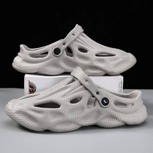 Litfun Summer Clogs Sandals For Men New Outdoor Soft Botton