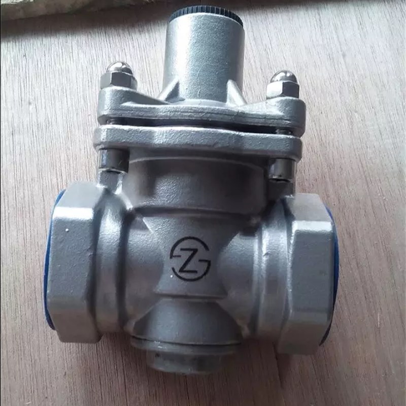 304不锈钢减压阀/空气丝扣减压阀/不锈钢内螺纹水用减压阀4分6分1