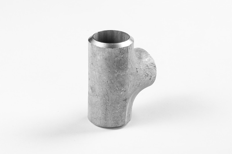 316L冲压三通12-89接头工业无缝对焊接等径不锈钢管件酸洗原色402