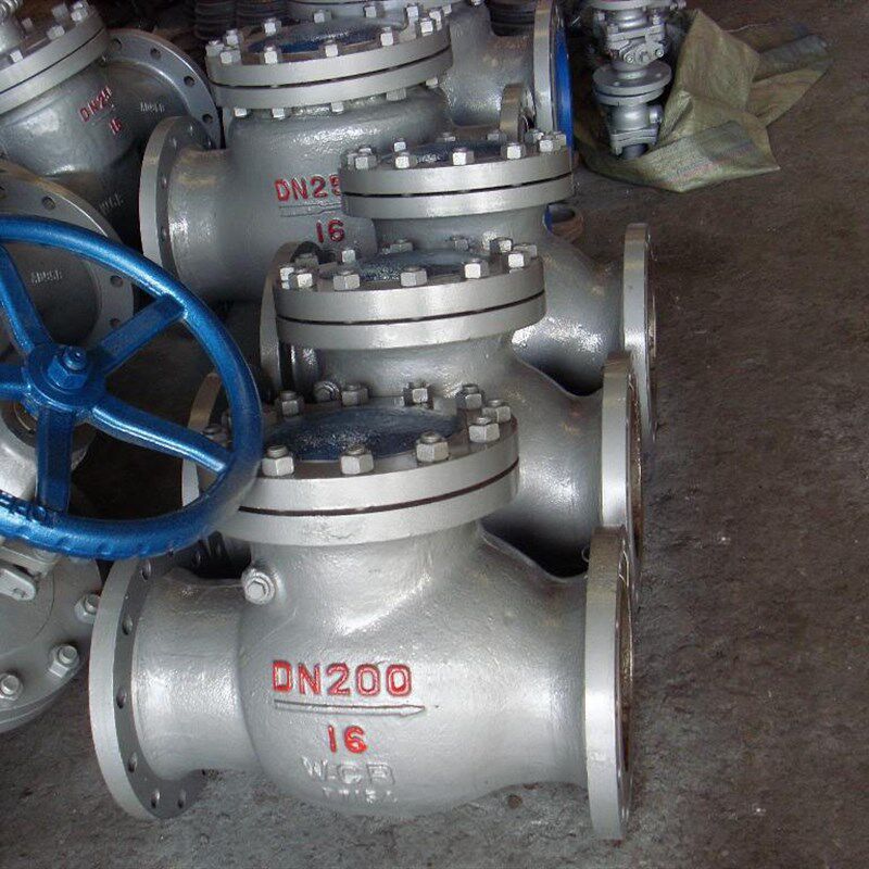 H44H-16C/25C铸钢法兰止回阀 旋启式止回阀 精铸重型 DN40-DN200