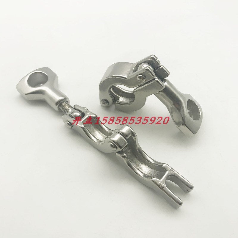 201不锈钢精铸卡箍/卫生级快速管卡/重型接头卡盘管道抱箍夹开票