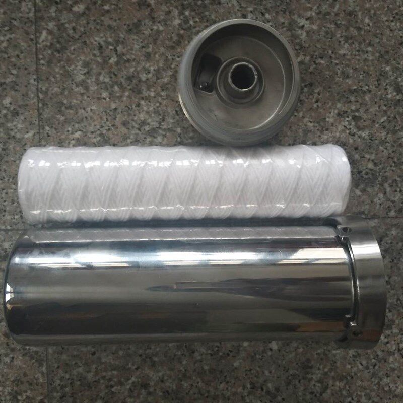 不锈钢前置过滤器 油水分离 家用净水器前置过滤器 4分6不锈钢壳