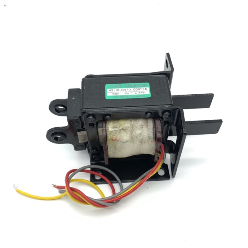 交流牵引电磁铁 AS-50N MQ8-7N 拉力7KG 行程30MM AC220V 双杆