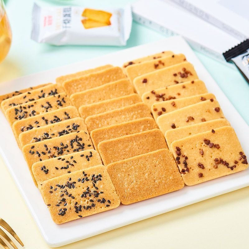 猫里奥原味干烙蛋糕奶酪饼干办公室解馋零食干酪饼干独立休闲小包