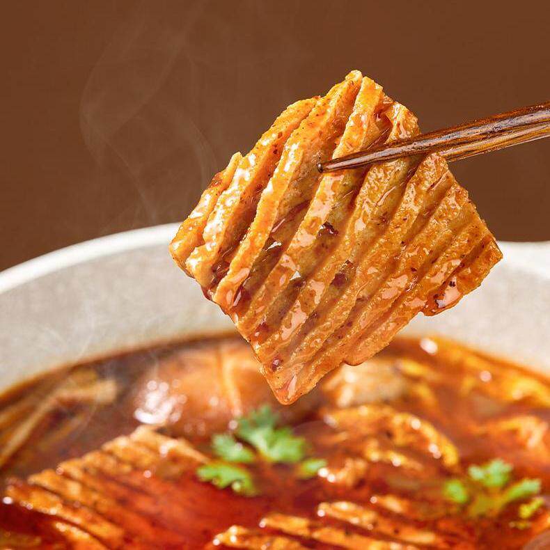 山西鸡汁豆腐串运城豆制品兰花干卤香豆制品曲沃特产