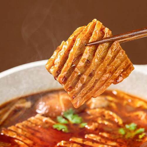 山西鸡汁豆腐串兰花干卤香豆腐串批发鸡汁豆腐串豆制品曲沃特产