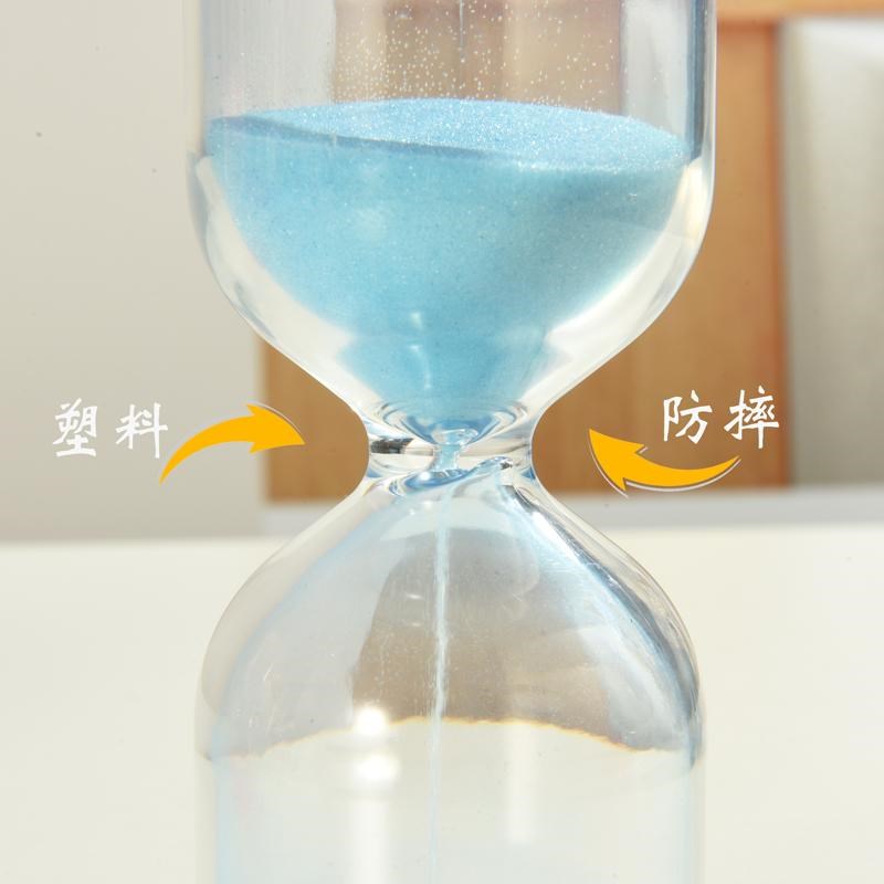 全塑料卡通公仔沙漏计时器儿童防摔30分钟幼儿园毕业礼物桌面摆件