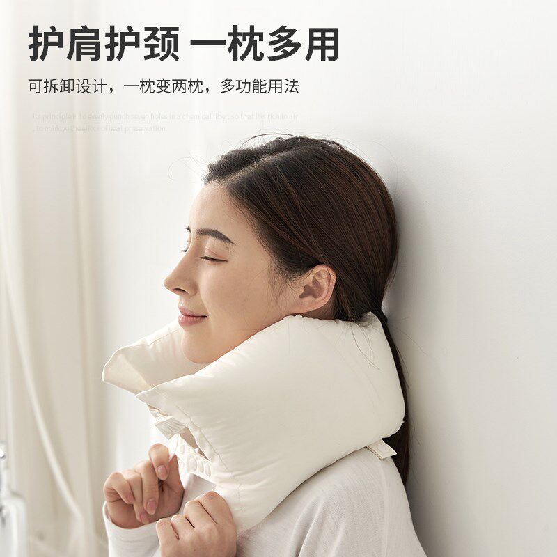 枕芯护颈椎助睡眠专用枕头家用一对整头富贵包学生宿舍压迫头晕专