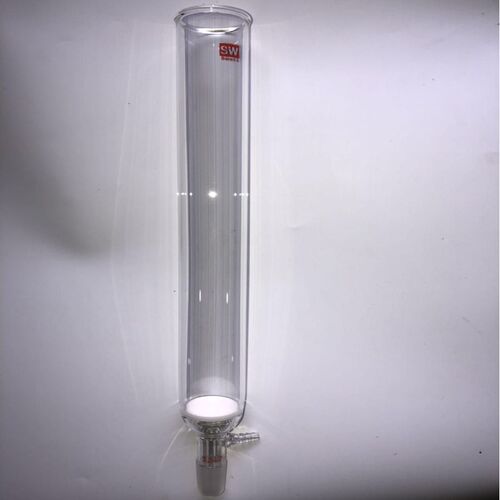 减压层析柱 具砂芯抽滤层析柱 砂板抽过滤色层分析柱 层析柱玻璃
