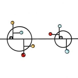 饰衣帽钩挂衣架进门玄关试衣间墙壁挂衣钩 轻奢北欧铁艺挂钩创意装