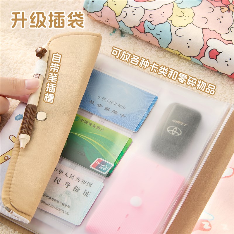 三年二班 产检收纳册怀孕孕期检查资料记录a5孕检包收纳用品档案