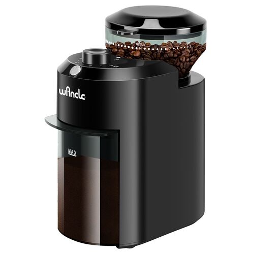 Wancle电动咖啡豆研磨机意式全自动磨豆器小型家用商用磨豆机咖啡
