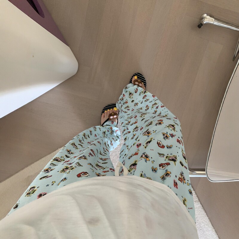 遛弯裤休闲宽裤夏日轻薄凉凉裤绵绸空调防晒裤女裤慵懒感裤子