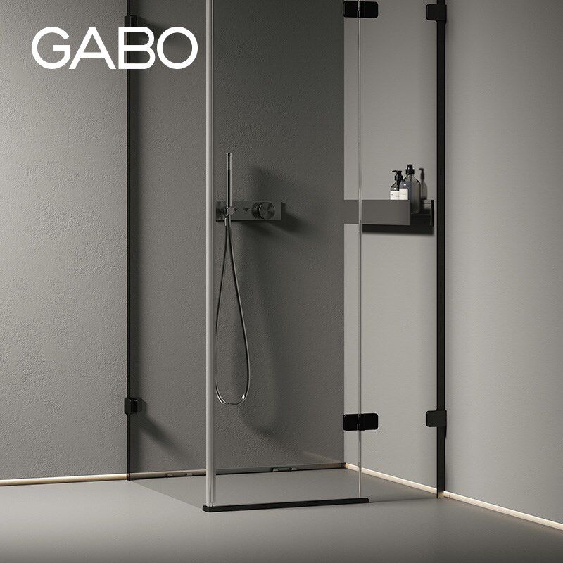 观博GABO 悬浮地漏卫生间PVC隐藏式地漏水封防臭长条型地漏253020