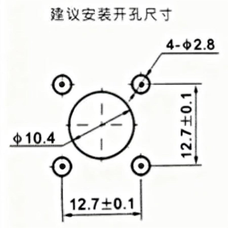 BNC(M) 50KF高真空转接头BNC母头射频RF 法兰面板安装同轴连接器