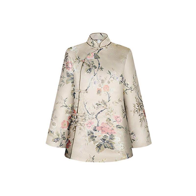 高档寿衣女款真丝苏秀全套老人冲喜寿服白事殡葬用品全套配齐包邮