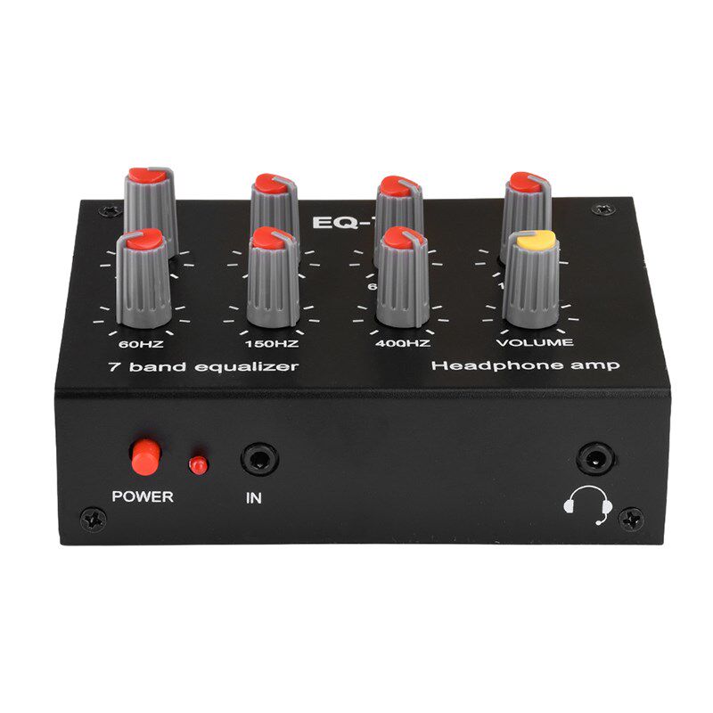 EQ-7发烧级七段均衡音频放大器高中低音调节前置放大器音响游戏板