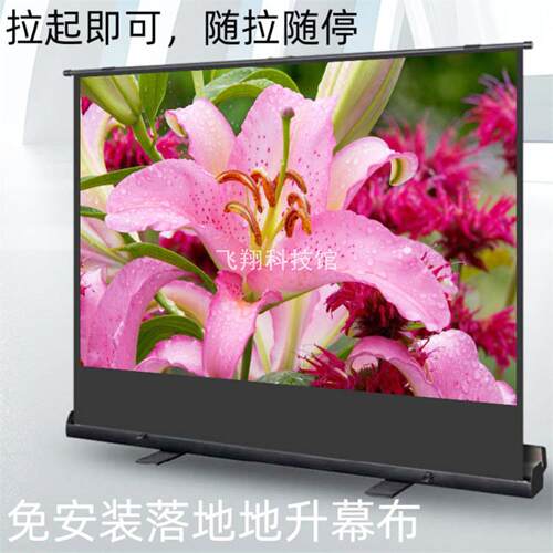 地拉幕布地拉式投影投影仪抗光