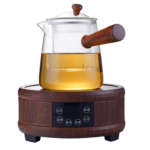 耐热玻璃茶壶蒸煮双用泡茶壶侧把壶电陶炉煮茶套装家用保温烧水炉