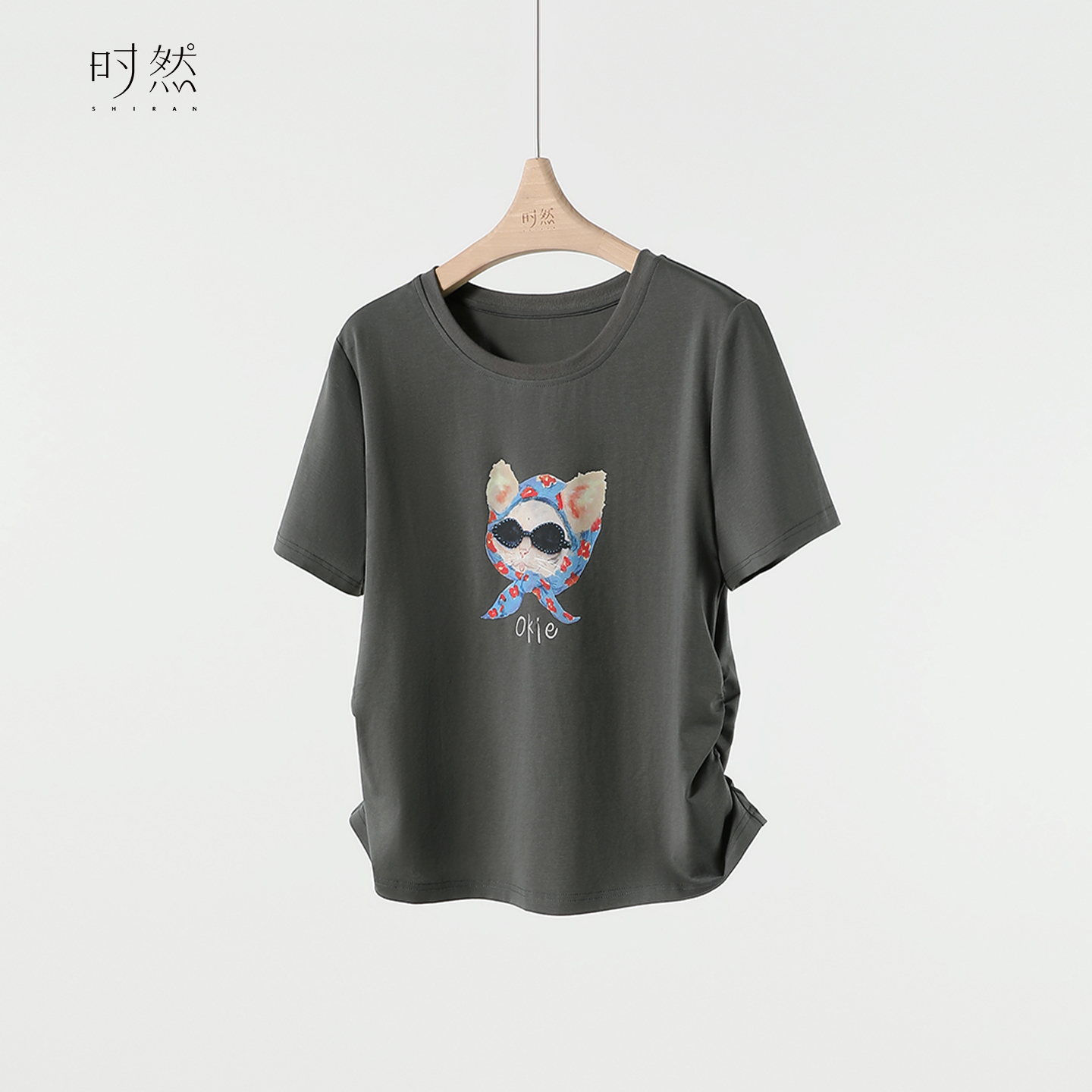 时然【坏兔子协奏曲】正肩T恤