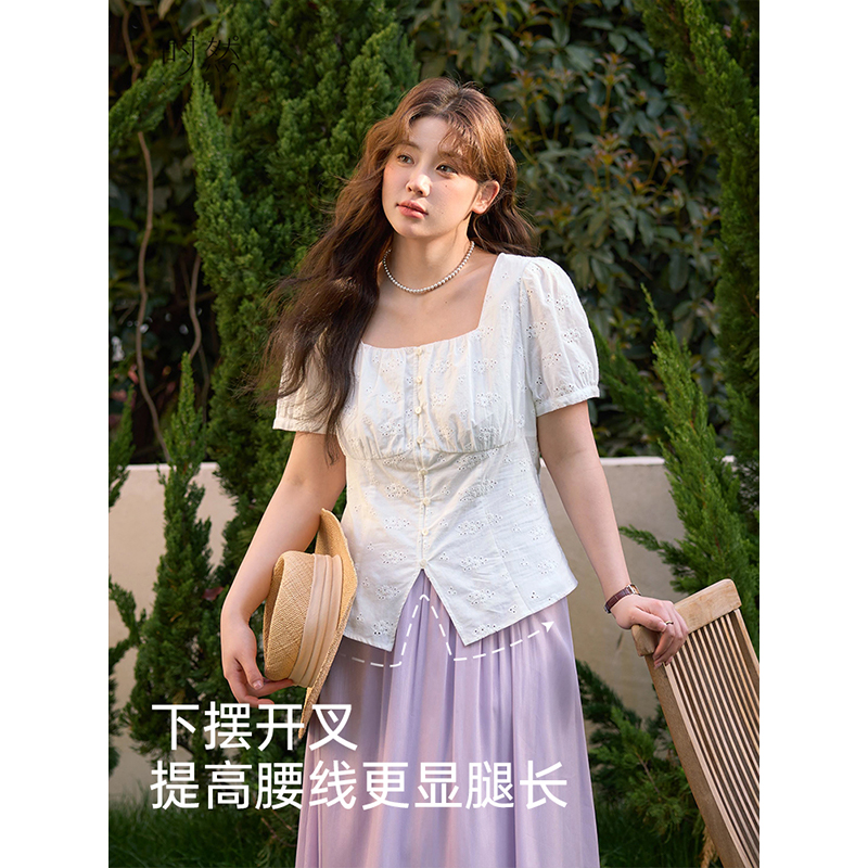 时然内搭大码胖mm显瘦遮肚